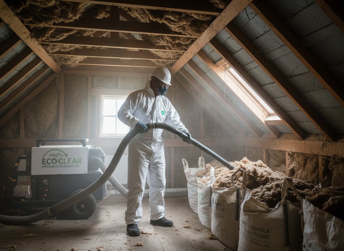 environmentally friendly insulation removal in Cheltenham