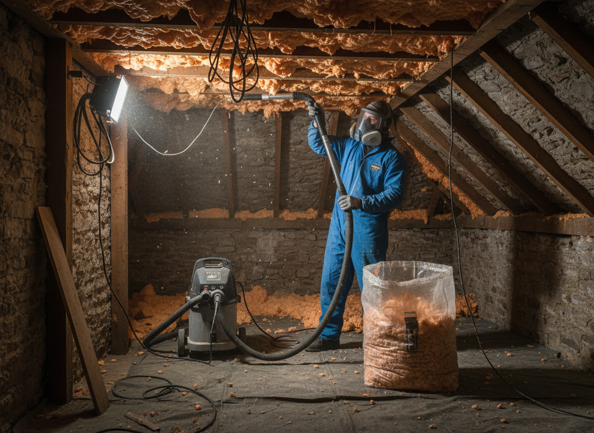 Residential Spray Foam Removal in Cheltenham